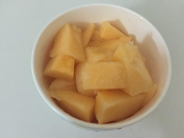 【哈密瓜奶昔】步骤2