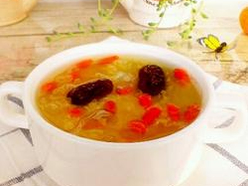银耳绿豆汤