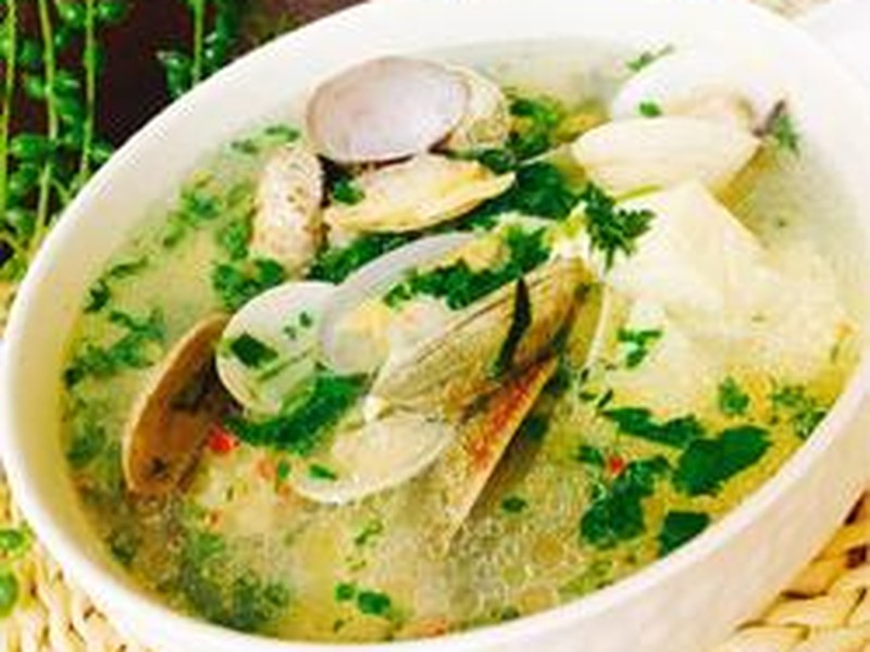 豆腐蛤蜊汤