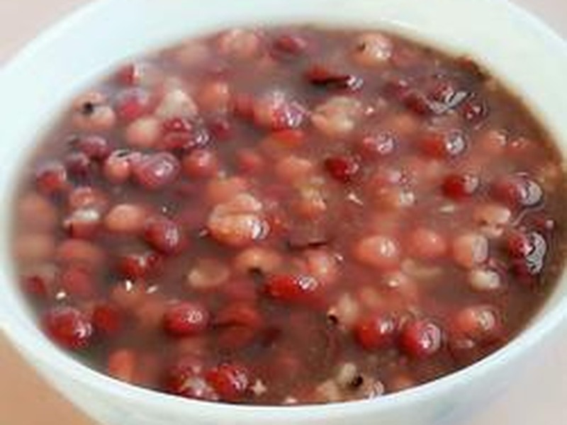 红豆薏米糖水