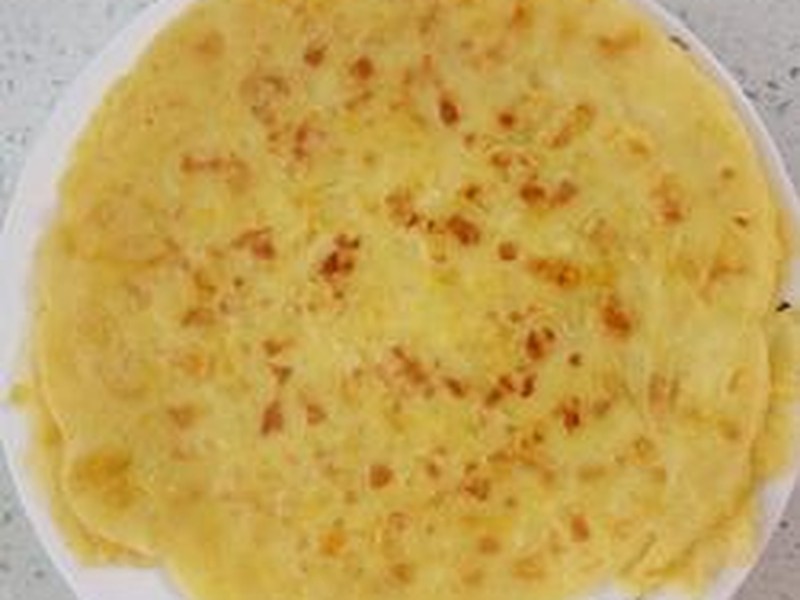 鸡蛋玉米饼