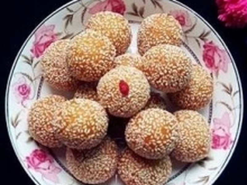 芝麻南瓜球