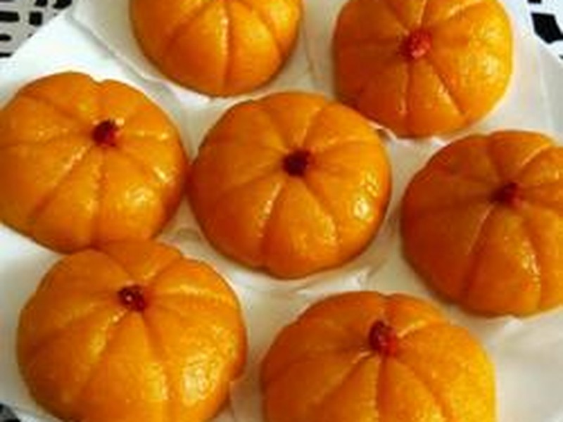 蒸南瓜包