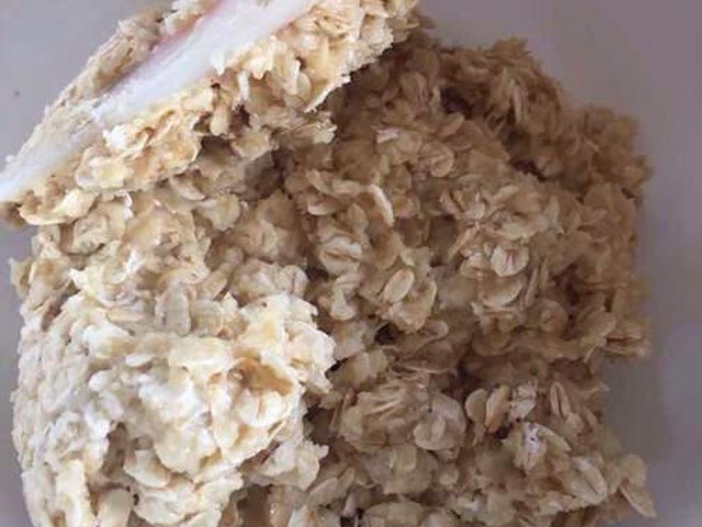 【燕麦椰蓉饼#减肥解馋小零食#】步骤4