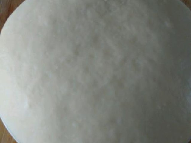 【雪花豆沙面包】步骤3