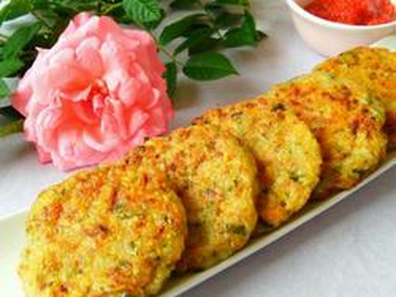 杂蔬土豆饼