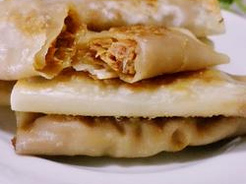 馄饨皮锅贴