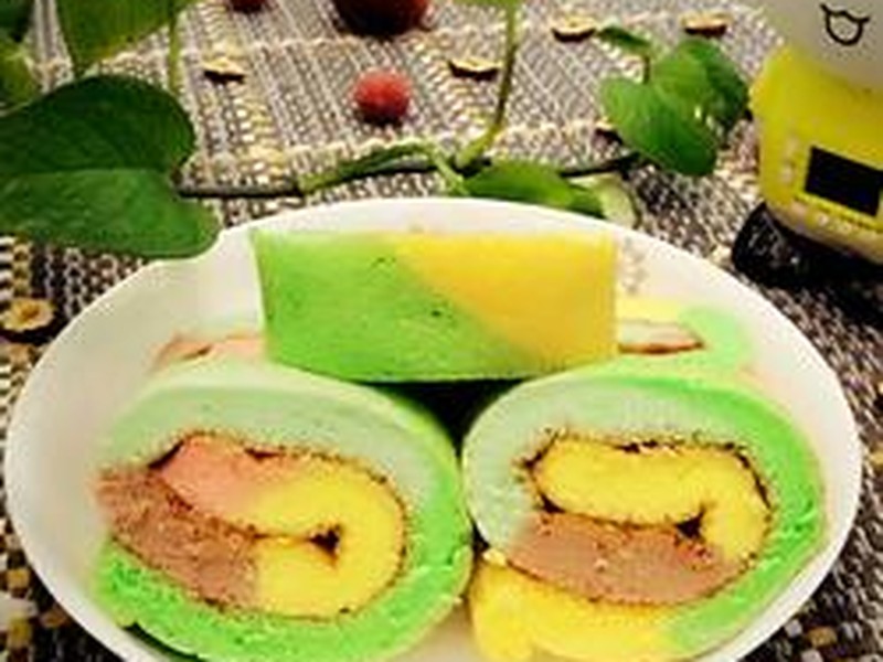 彩虹蛋糕卷