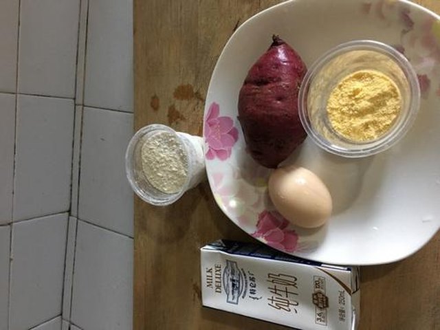 【紫薯卷】步骤1