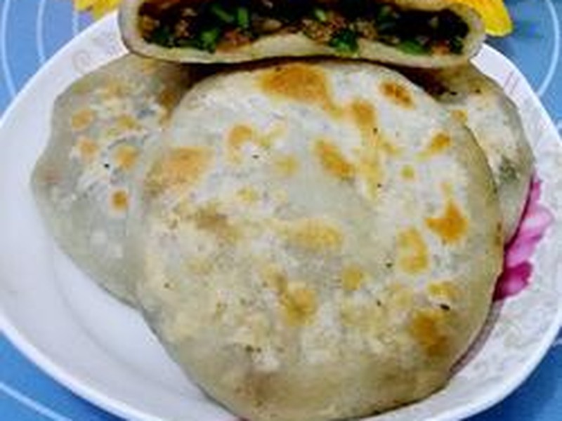 韭菜馅饼
