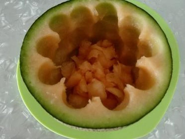 【哈密瓜芋圆捞】步骤4