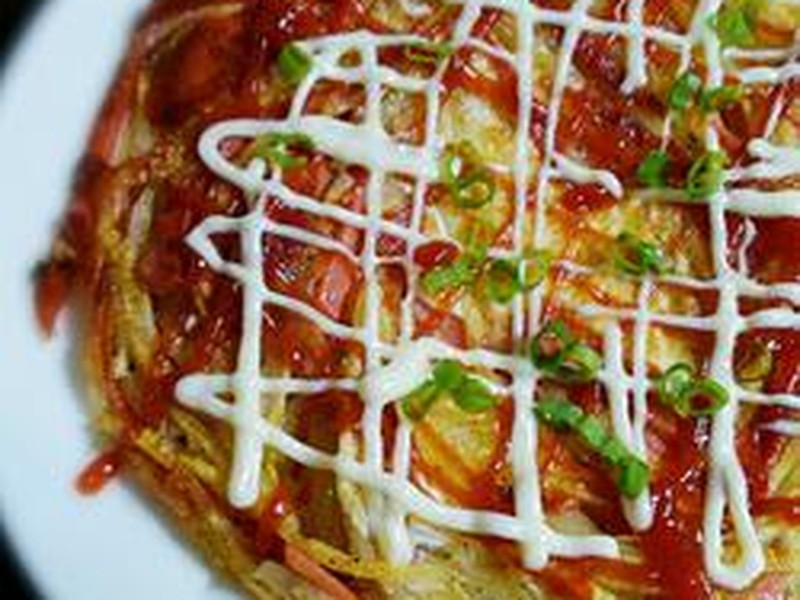 土豆火腿鸡蛋煎饼