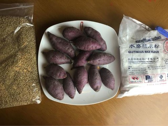 【烤紫薯饼】步骤1
