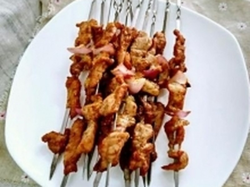 烤箱烤肉串