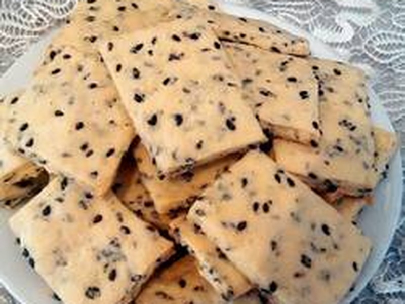黑芝麻饼干
