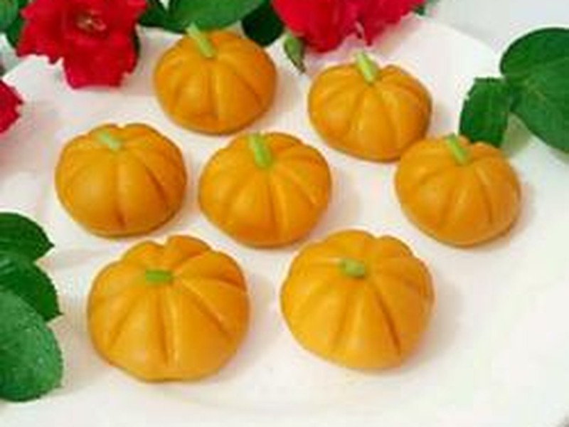 蒸南瓜饼