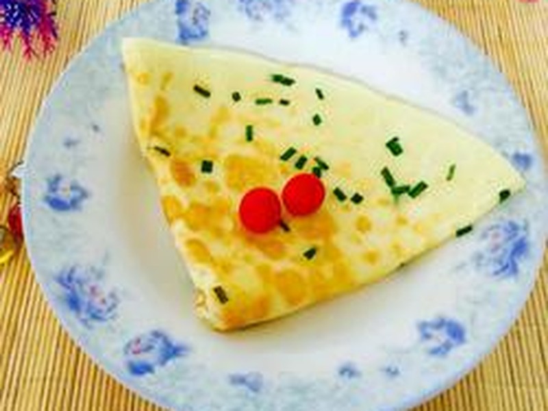 韭菜鸡蛋饼
