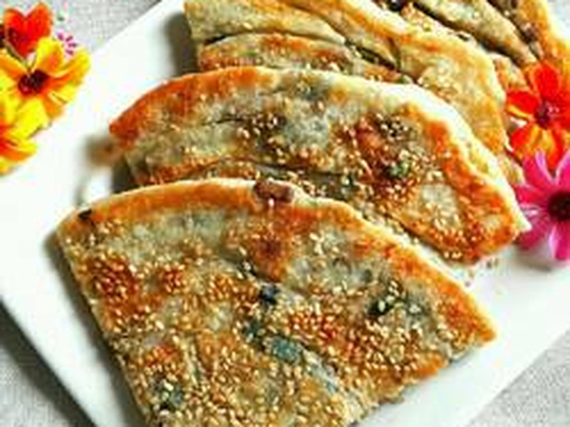 葱油酥饼