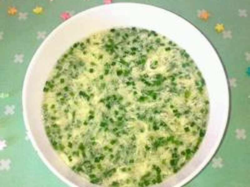 韭菜鸡蛋汤