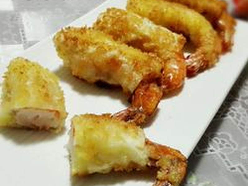 脆皮虾卷