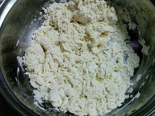 【猪油肉馅煎饼】步骤3