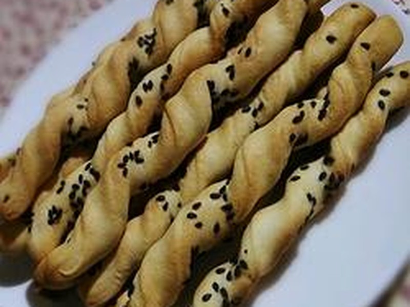 黑芝麻磨牙棒