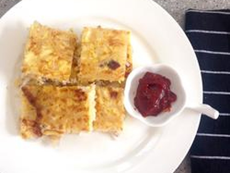 洋葱米线蛋饼