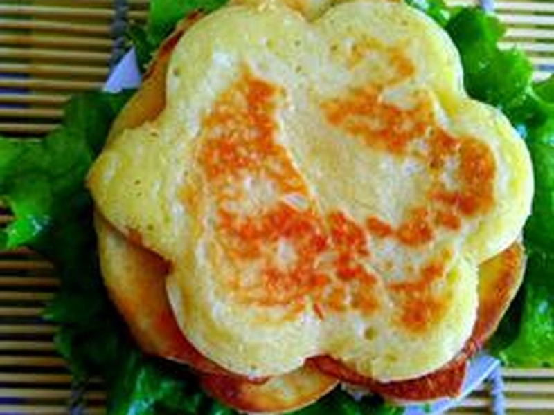牛奶香蕉蛋饼