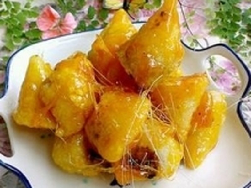 拔丝粽子
