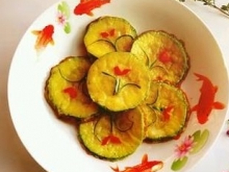 香煎西葫芦饼