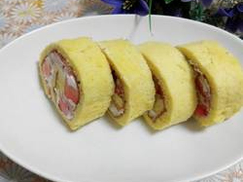 草莓淡奶油蛋糕卷