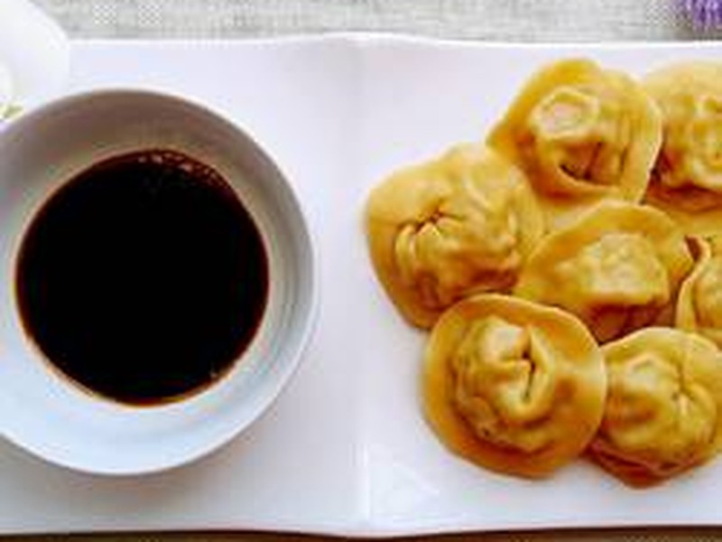 胡萝卜元宝饺