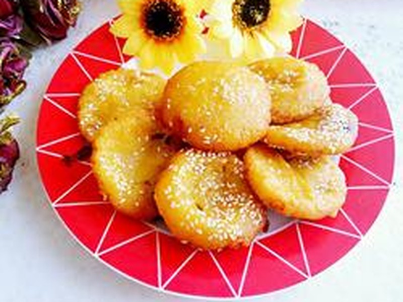 炸南瓜饼