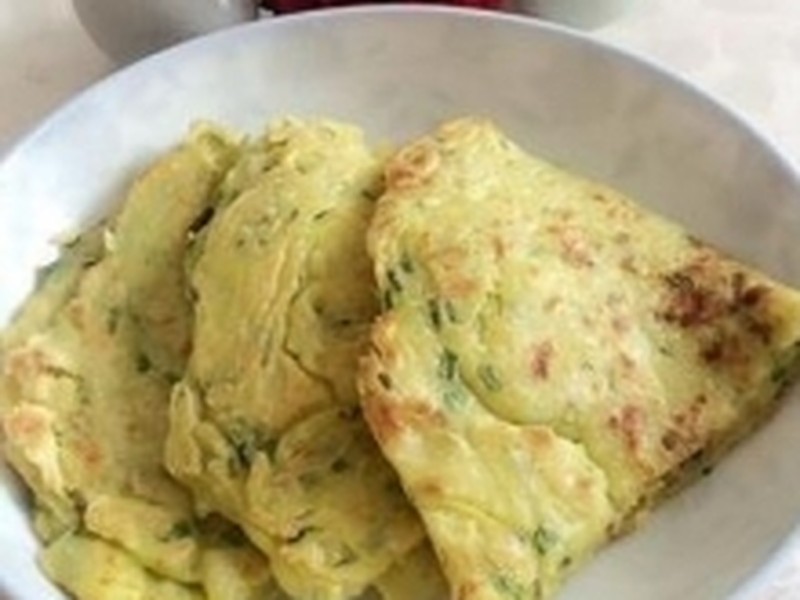 嫩南瓜鸡蛋煎饼