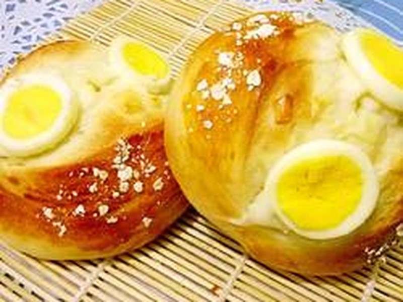 芝士鸡蛋小餐包