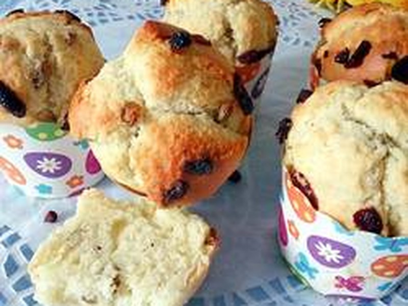 蔓越莓马芬蛋糕