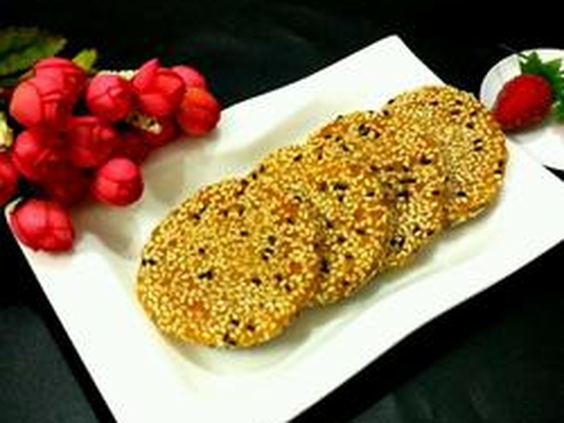 芝麻南瓜饼