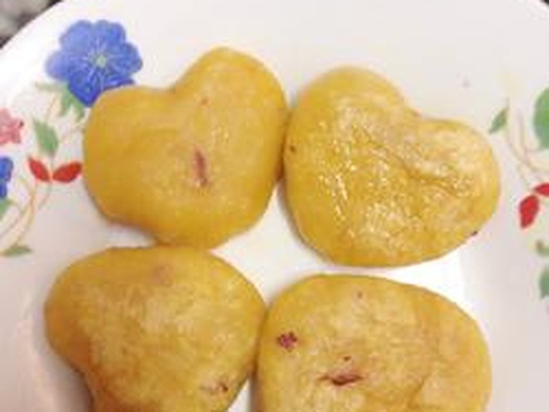 南瓜紫薯饼