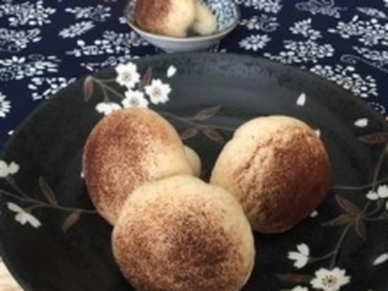 香菇豆沙馒头