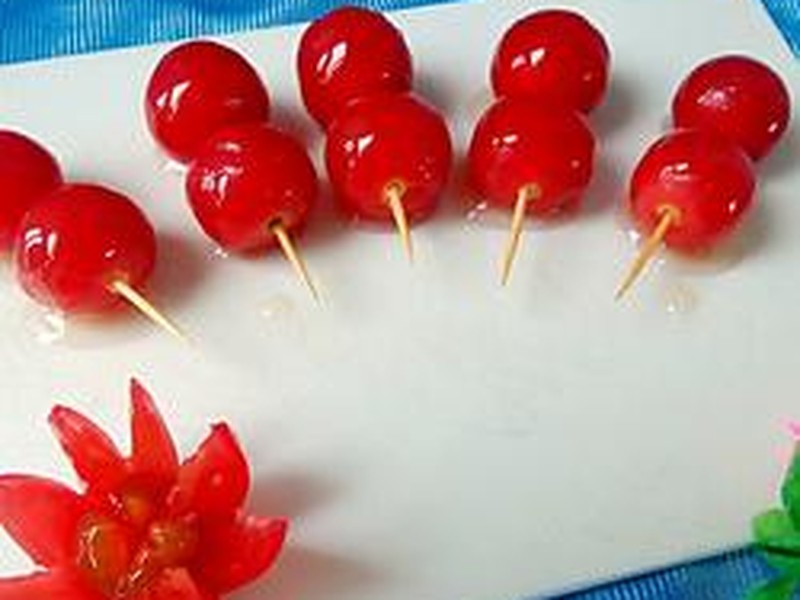 圣女果冰糖葫芦