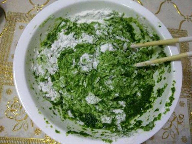 【蔬菜汁单饼】步骤4