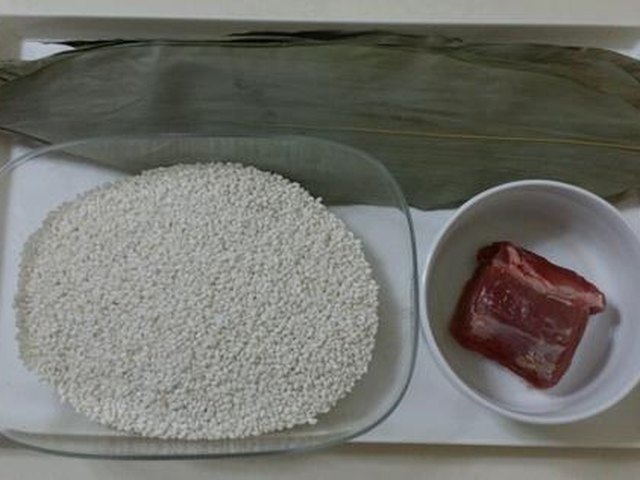 【鲜肉粽子】步骤1
