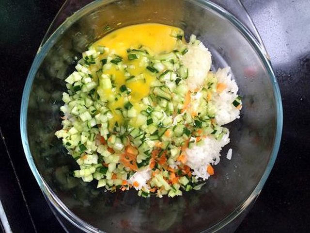 【米饭蔬菜饼】步骤2