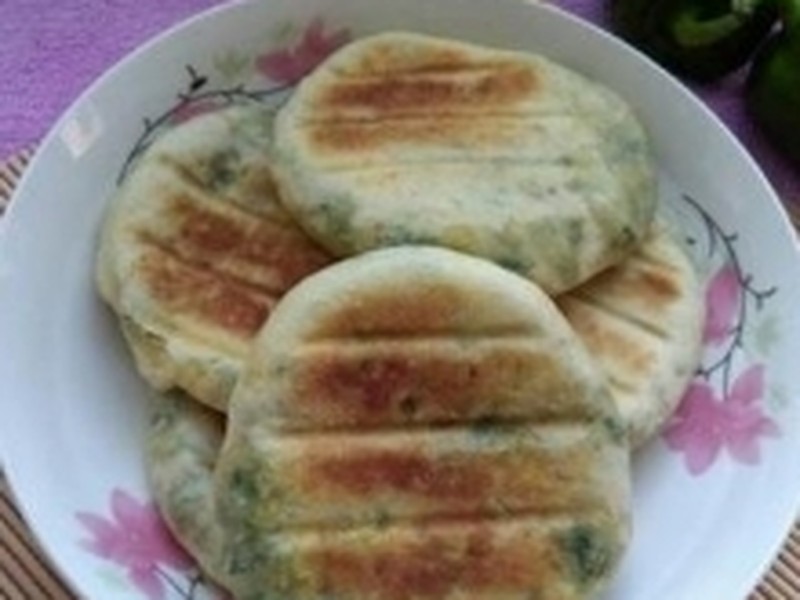 韭菜鸡蛋馅饼