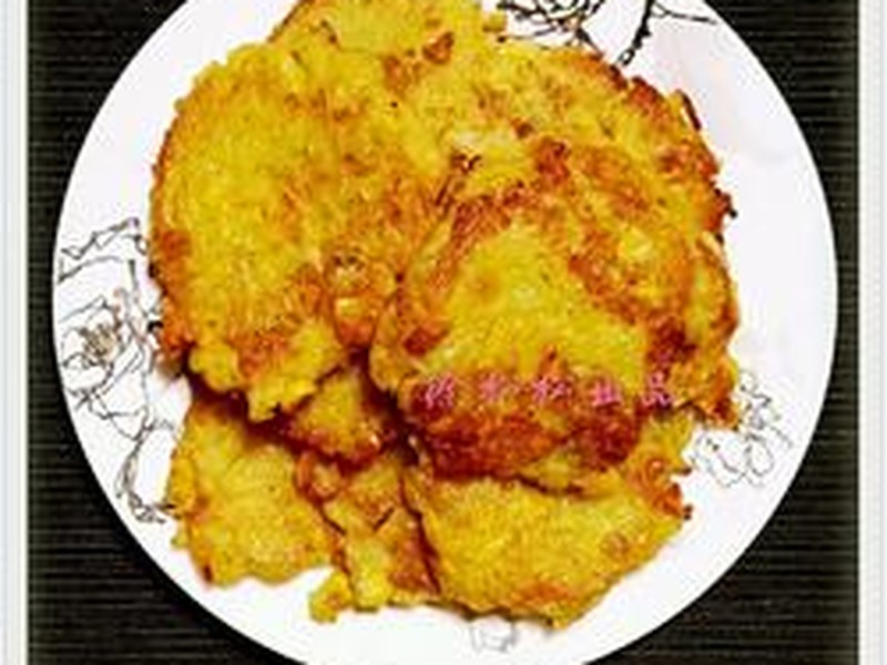玉米粒土豆饼