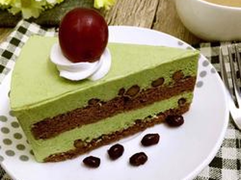 红豆抹茶慕斯