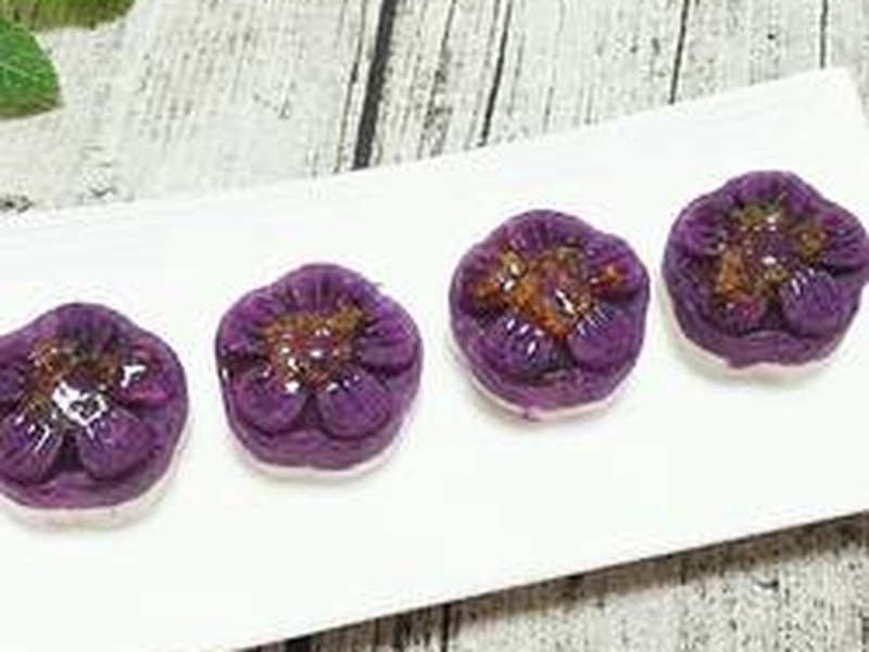 紫薯山药糕