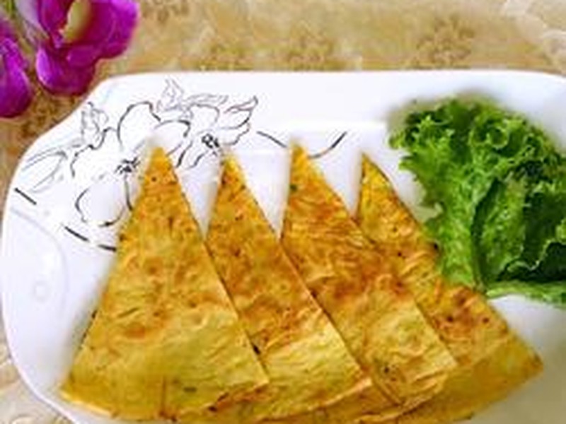 南瓜鸡蛋饼