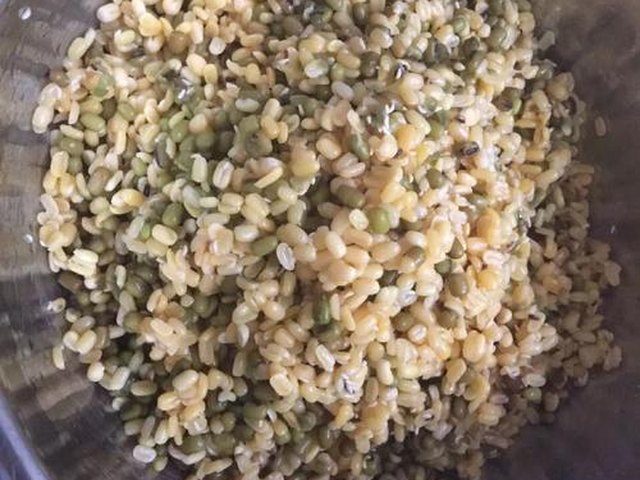 【绿豆糕】步骤2