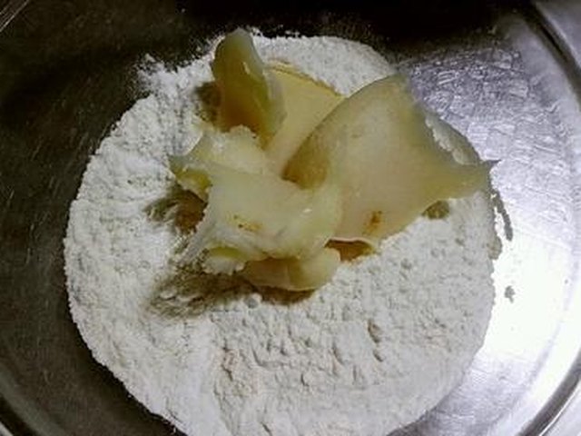 【抹茶绿豆酥】步骤1